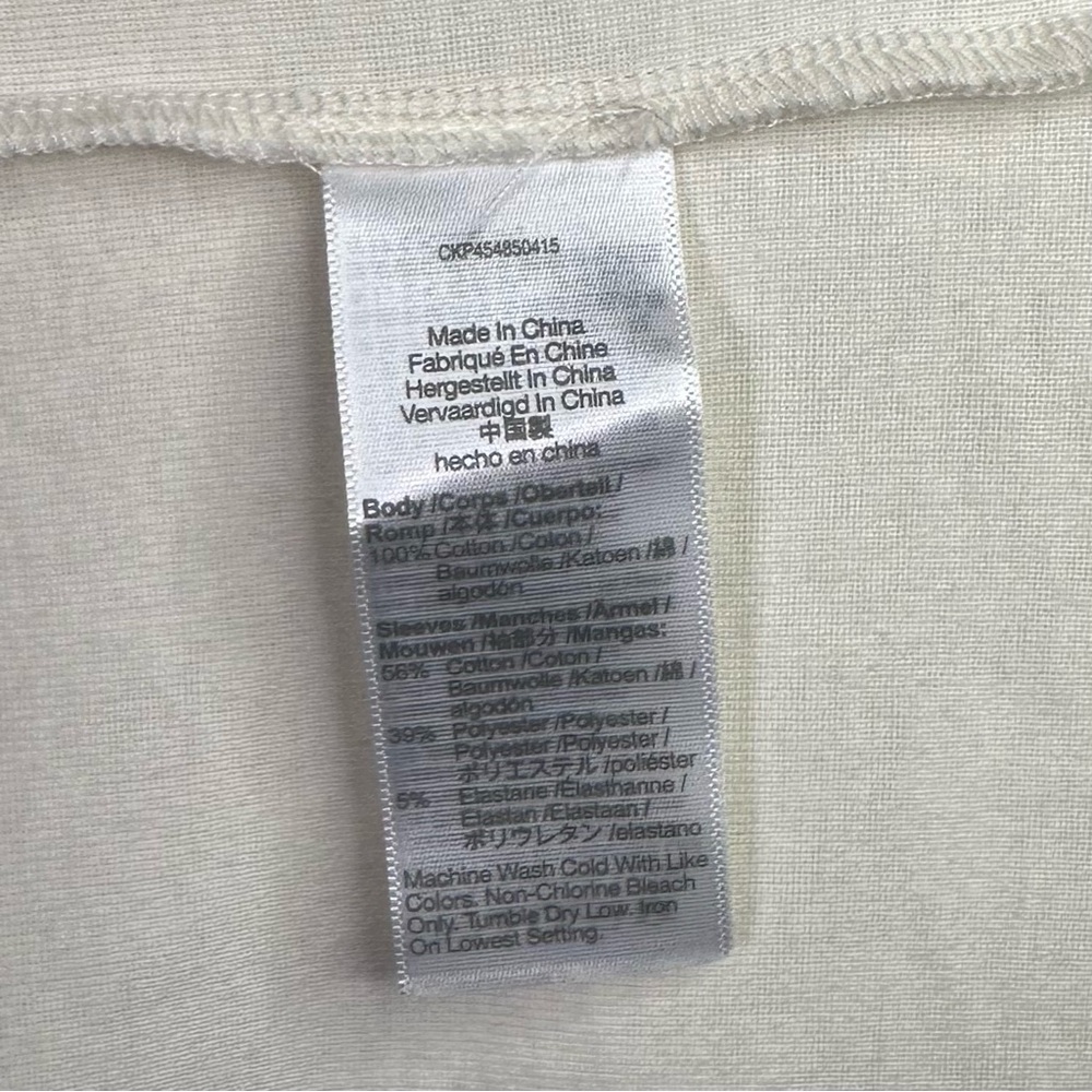 Madewell Eyelet-Sleeve Henley Top in Ivory - Picture 5 of 8